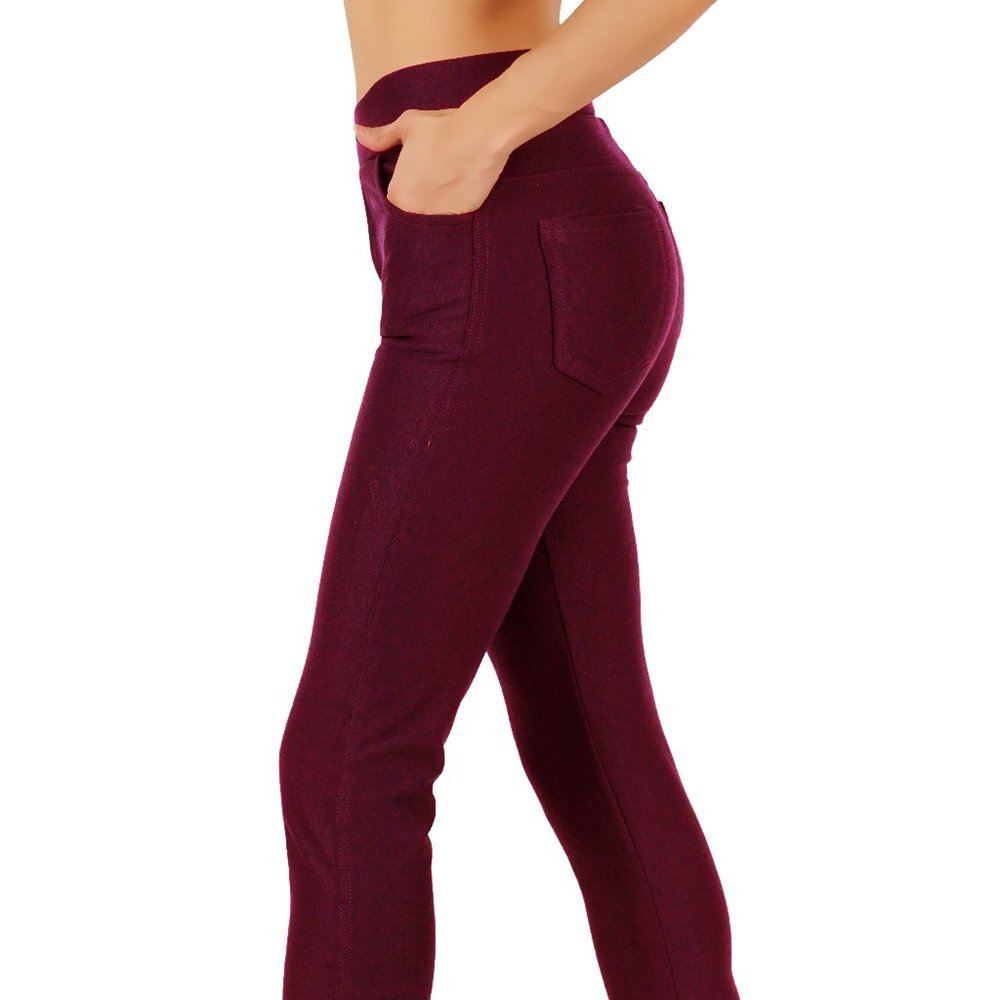 Casual pull up pants office wear